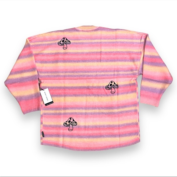 NWT Spirit Jersey Psychedelic Mushroom Knit
Sweater Size unisex Med - Picture 5 of 9